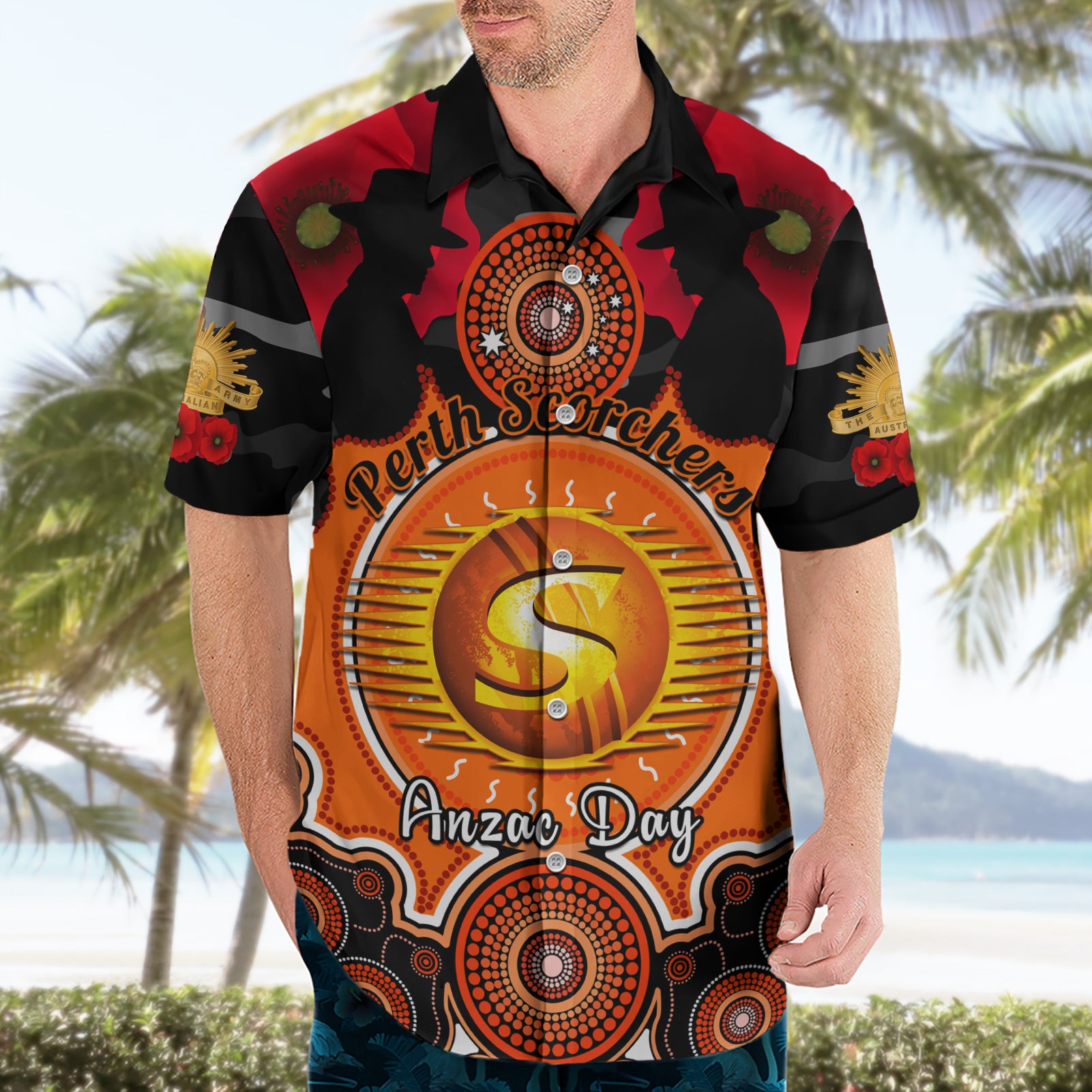 perth-scorchers-anzac-2024-hawaiian-shirt-lest-we-forget-poppy-mix-camouflage