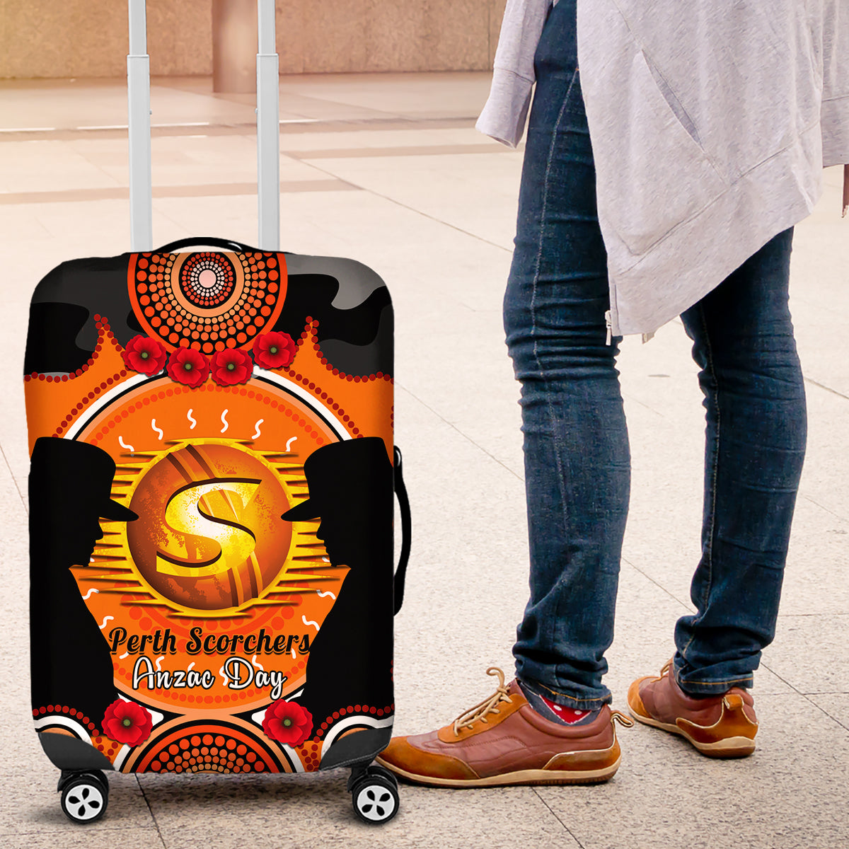perth-scorchers-anzac-2024-luggage-cover-lest-we-forget-poppy-mix-camouflage