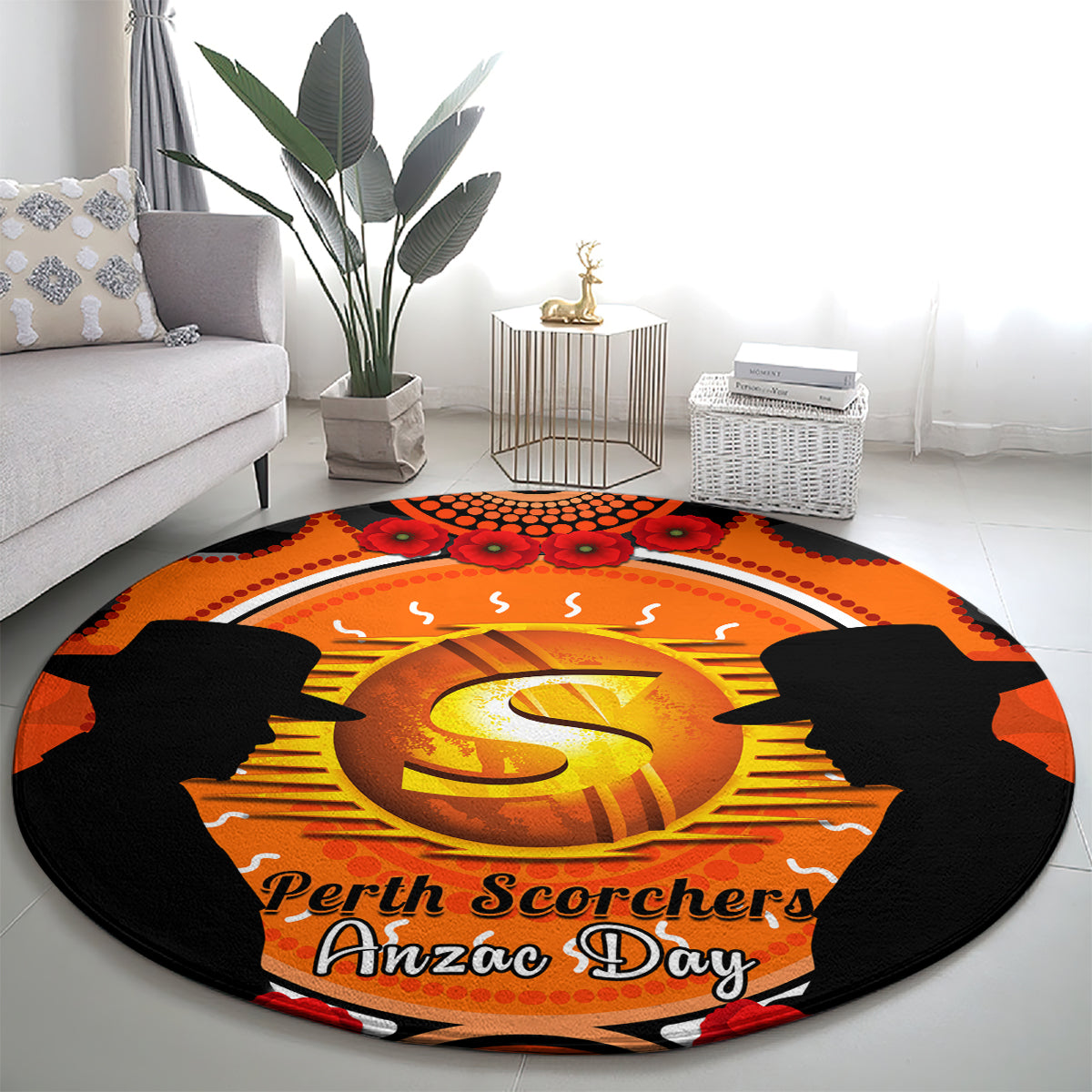 perth-scorchers-anzac-2024-round-carpet-lest-we-forget-poppy-mix-camouflage