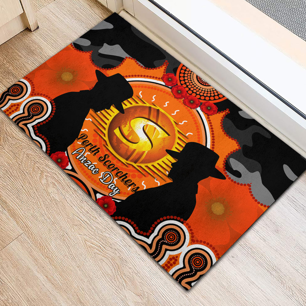 perth-scorchers-anzac-2024-rubber-doormat-lest-we-forget-poppy-mix-camouflage