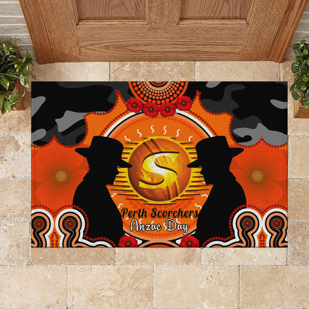 perth-scorchers-anzac-2024-rubber-doormat-lest-we-forget-poppy-mix-camouflage