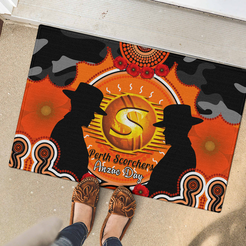perth-scorchers-anzac-2024-rubber-doormat-lest-we-forget-poppy-mix-camouflage