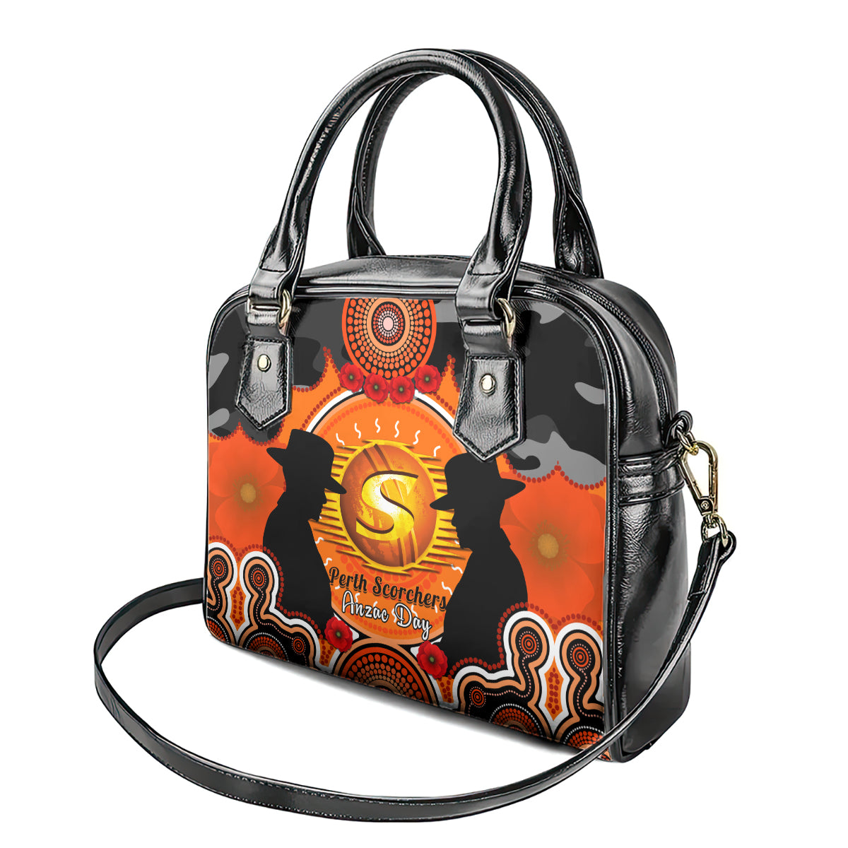 perth-scorchers-anzac-2024-shoulder-handbag-lest-we-forget-poppy-mix-camouflage