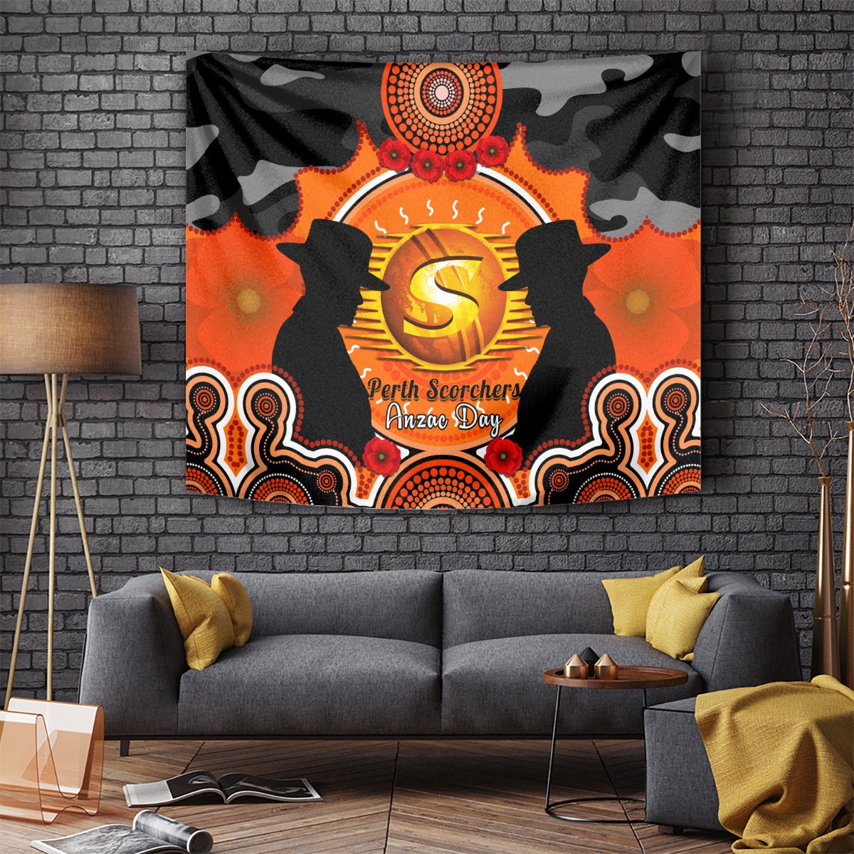 perth-scorchers-anzac-2024-tapestry-lest-we-forget-poppy-mix-camouflage