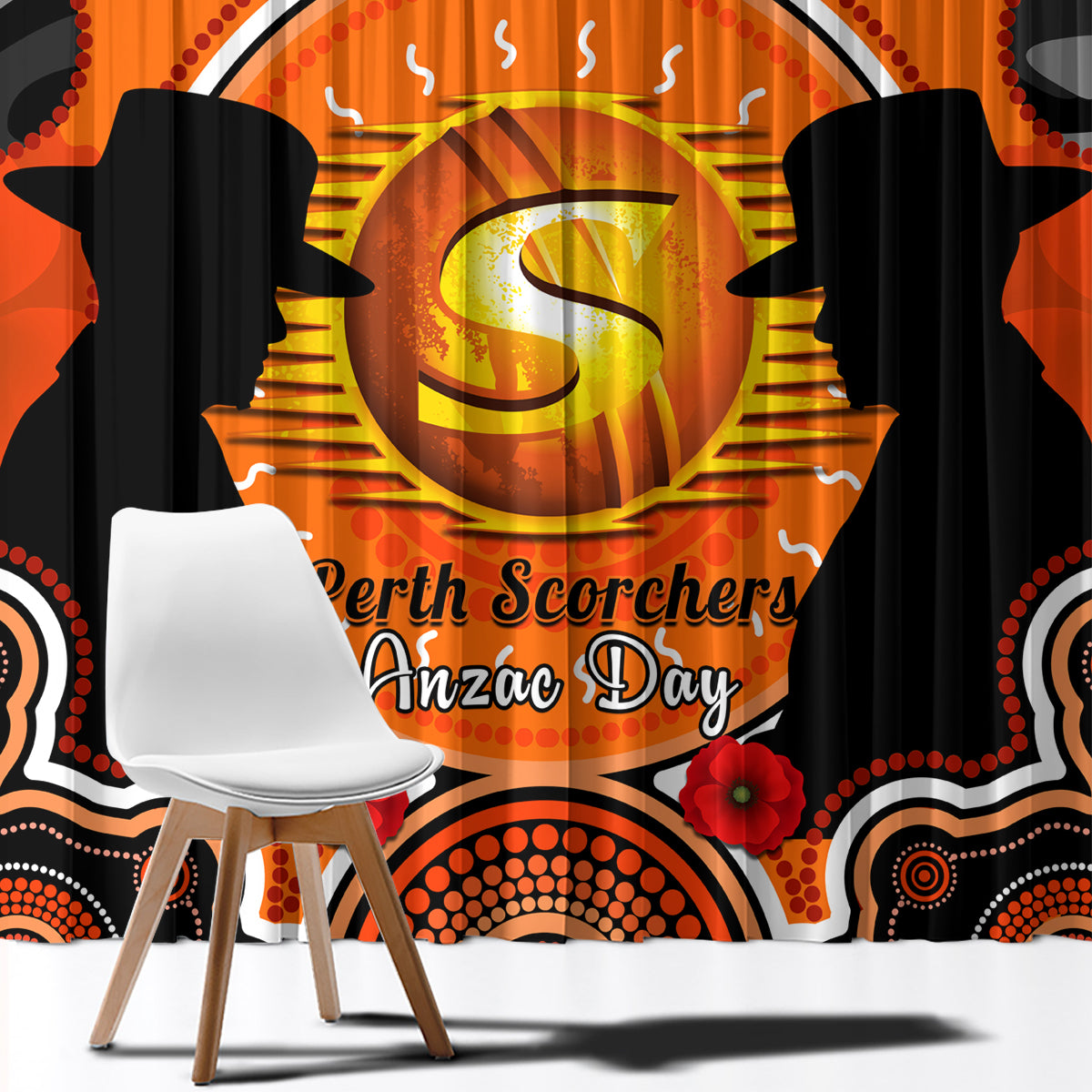 perth-scorchers-anzac-2024-window-curtain-lest-we-forget-poppy-mix-camouflage