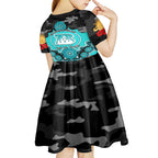 brisbane-heat-anzac-2024-kid-short-sleeve-dress-lest-we-forget-poppy-mix-camouflage