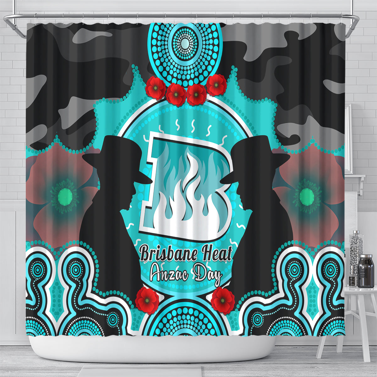 brisbane-heat-anzac-2024-shower-curtain-lest-we-forget-poppy-mix-camouflage