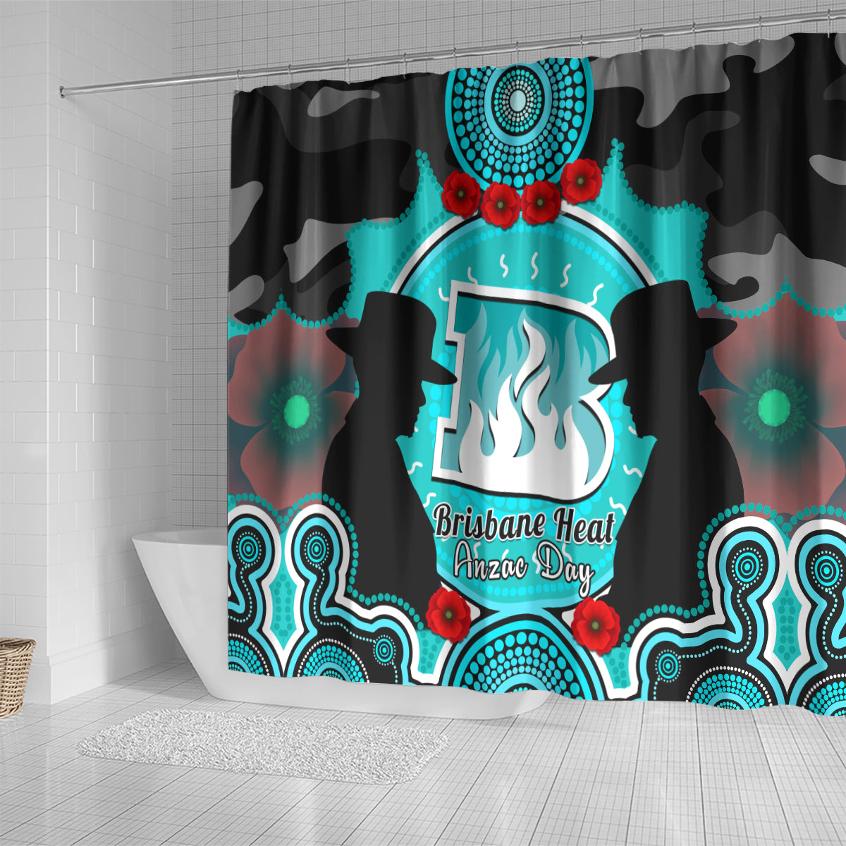 brisbane-heat-anzac-2024-shower-curtain-lest-we-forget-poppy-mix-camouflage