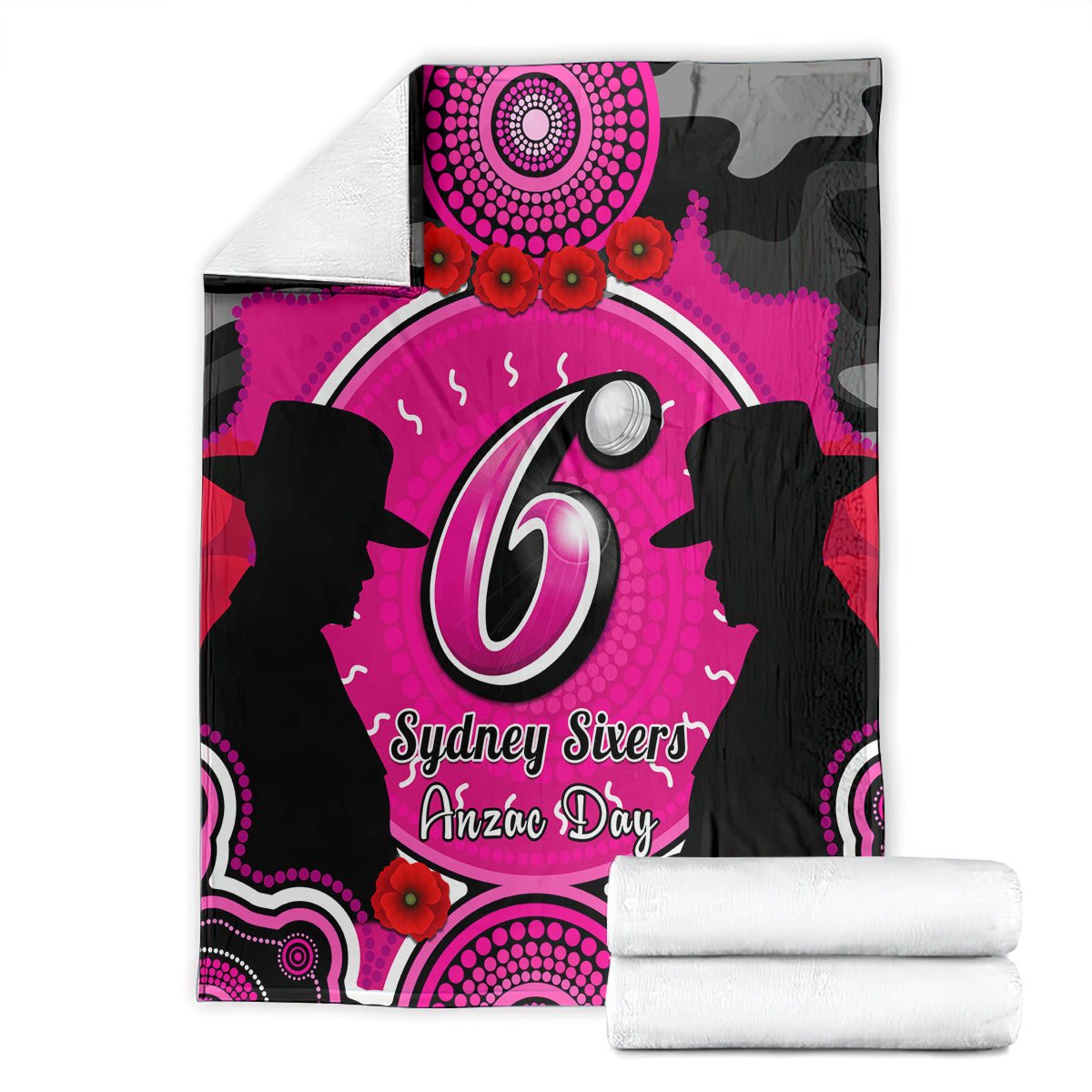sydney-sixers-anzac-2024-blanket-lest-we-forget-poppy-mix-camouflage