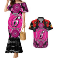 sydney-sixers-anzac-2024-couples-matching-mermaid-dress-and-hawaiian-shirt-lest-we-forget-poppy-mix-camouflage