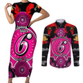 sydney-sixers-anzac-2024-couples-matching-short-sleeve-bodycon-dress-and-long-sleeve-button-shirt-lest-we-forget-poppy-mix-camouflage