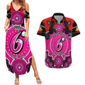 sydney-sixers-anzac-2024-couples-matching-summer-maxi-dress-and-hawaiian-shirt-lest-we-forget-poppy-mix-camouflage