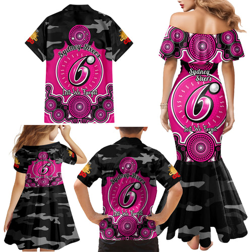 sydney-sixers-anzac-2024-family-matching-mermaid-dress-and-hawaiian-shirt-lest-we-forget-poppy-mix-camouflage