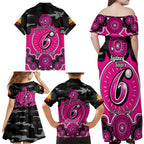 sydney-sixers-anzac-2024-family-matching-off-shoulder-maxi-dress-and-hawaiian-shirt-lest-we-forget-poppy-mix-camouflage