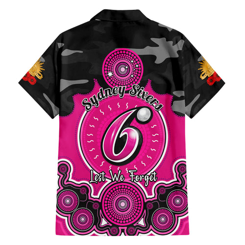 sydney-sixers-anzac-2024-family-matching-off-shoulder-short-dress-and-hawaiian-shirt-lest-we-forget-poppy-mix-camouflage