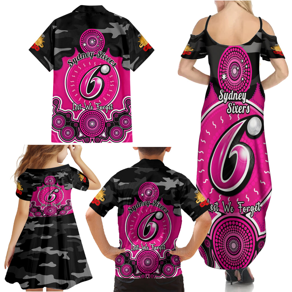 sydney-sixers-anzac-2024-family-matching-summer-maxi-dress-and-hawaiian-shirt-lest-we-forget-poppy-mix-camouflage