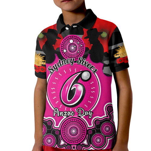 sydney-sixers-anzac-2024-kid-polo-shirt-lest-we-forget-poppy-mix-camouflage