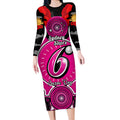 sydney-sixers-anzac-2024-long-sleeve-bodycon-dress-lest-we-forget-poppy-mix-camouflage
