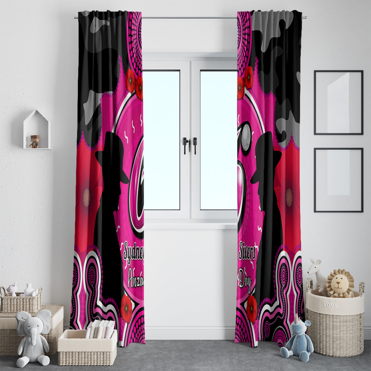 sydney-sixers-anzac-2024-window-curtain-lest-we-forget-poppy-mix-camouflage