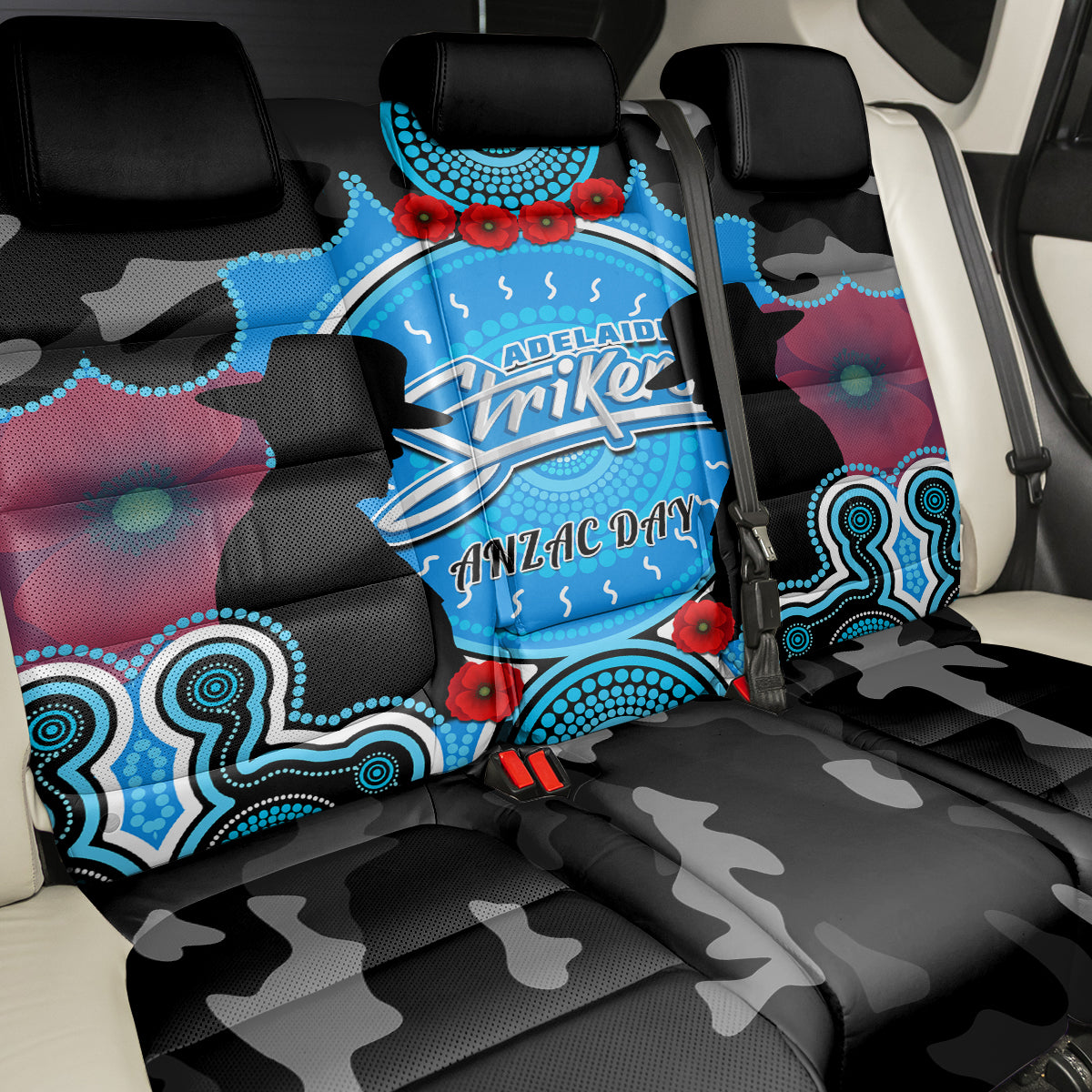 adelaide-strikers-anzac-2024-back-car-seat-cover-lest-we-forget-poppy-mix-camouflage