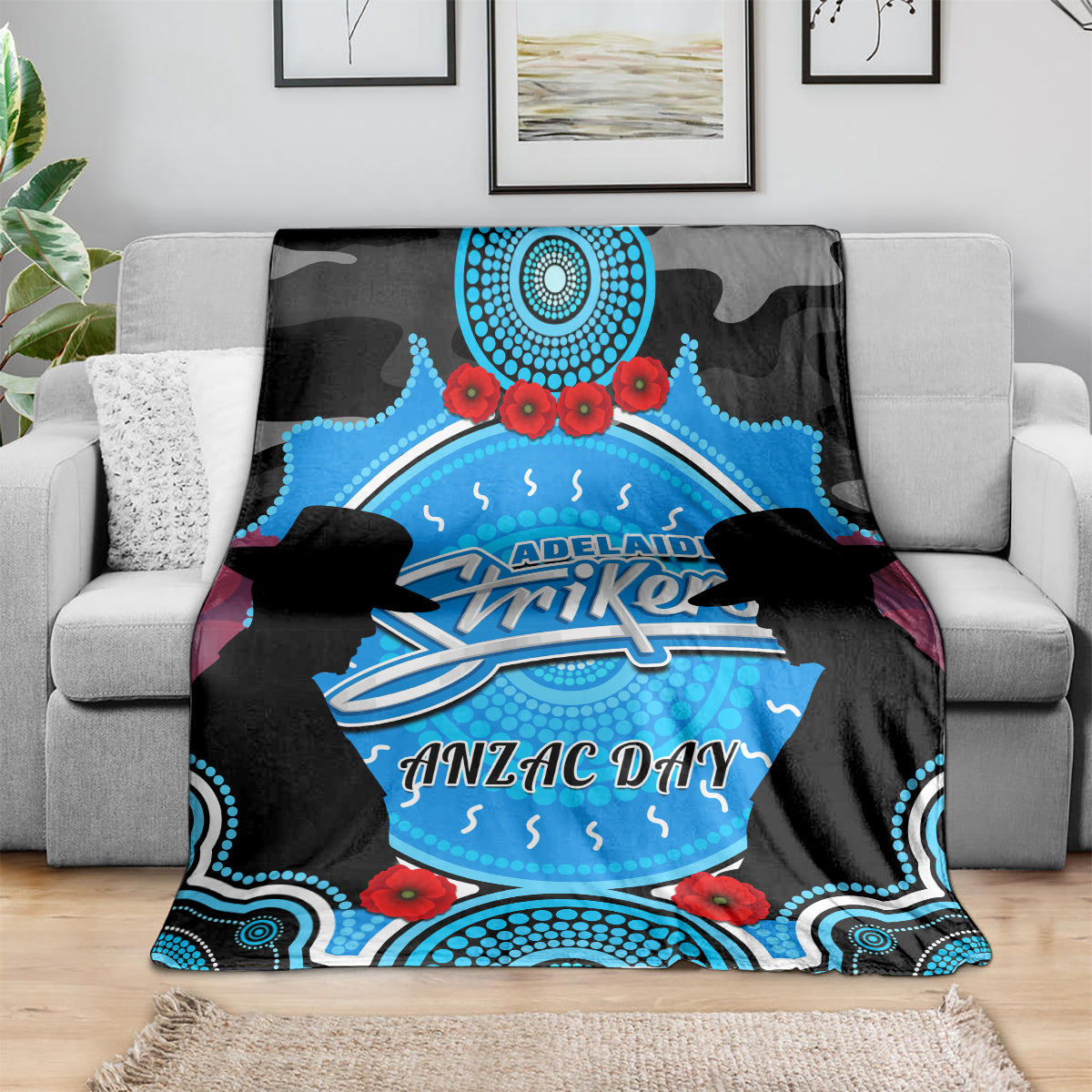 adelaide-strikers-anzac-2024-blanket-lest-we-forget-poppy-mix-camouflage
