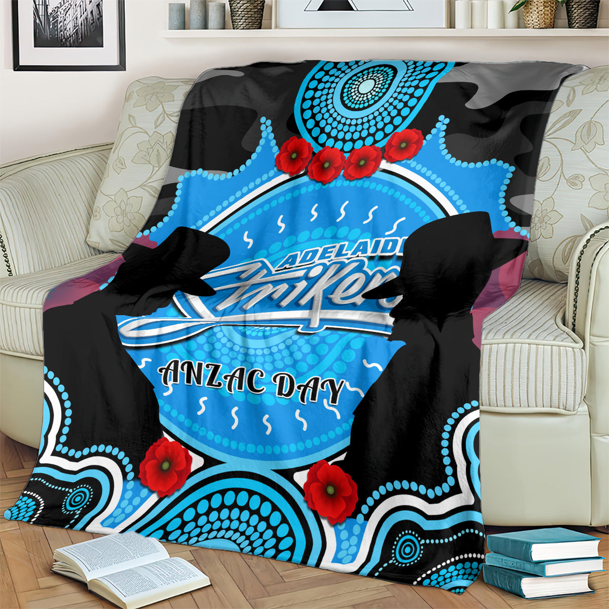 adelaide-strikers-anzac-2024-blanket-lest-we-forget-poppy-mix-camouflage