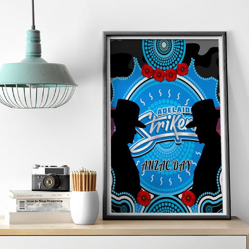adelaide-strikers-anzac-2024-canvas-wall-art-lest-we-forget-poppy-mix-camouflage