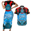 adelaide-strikers-anzac-2024-couples-matching-short-sleeve-bodycon-dress-and-hawaiian-shirt-lest-we-forget-poppy-mix-camouflage
