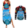 adelaide-strikers-anzac-2024-couples-matching-summer-maxi-dress-and-long-sleeve-button-shirt-lest-we-forget-poppy-mix-camouflage