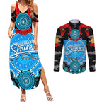 adelaide-strikers-anzac-2024-couples-matching-summer-maxi-dress-and-long-sleeve-button-shirt-lest-we-forget-poppy-mix-camouflage