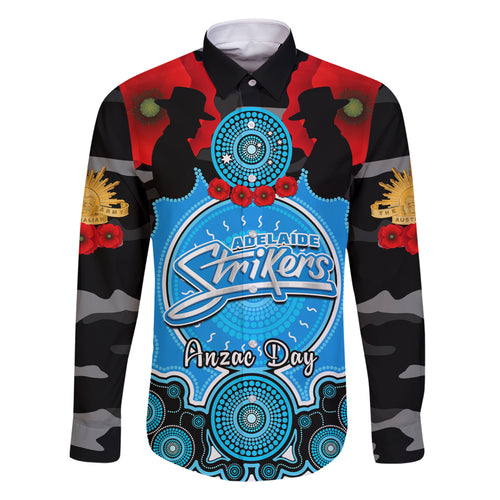 adelaide-strikers-anzac-2024-family-matching-off-shoulder-maxi-dress-and-hawaiian-shirt-lest-we-forget-poppy-mix-camouflage