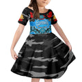 adelaide-strikers-anzac-2024-kid-short-sleeve-dress-lest-we-forget-poppy-mix-camouflage