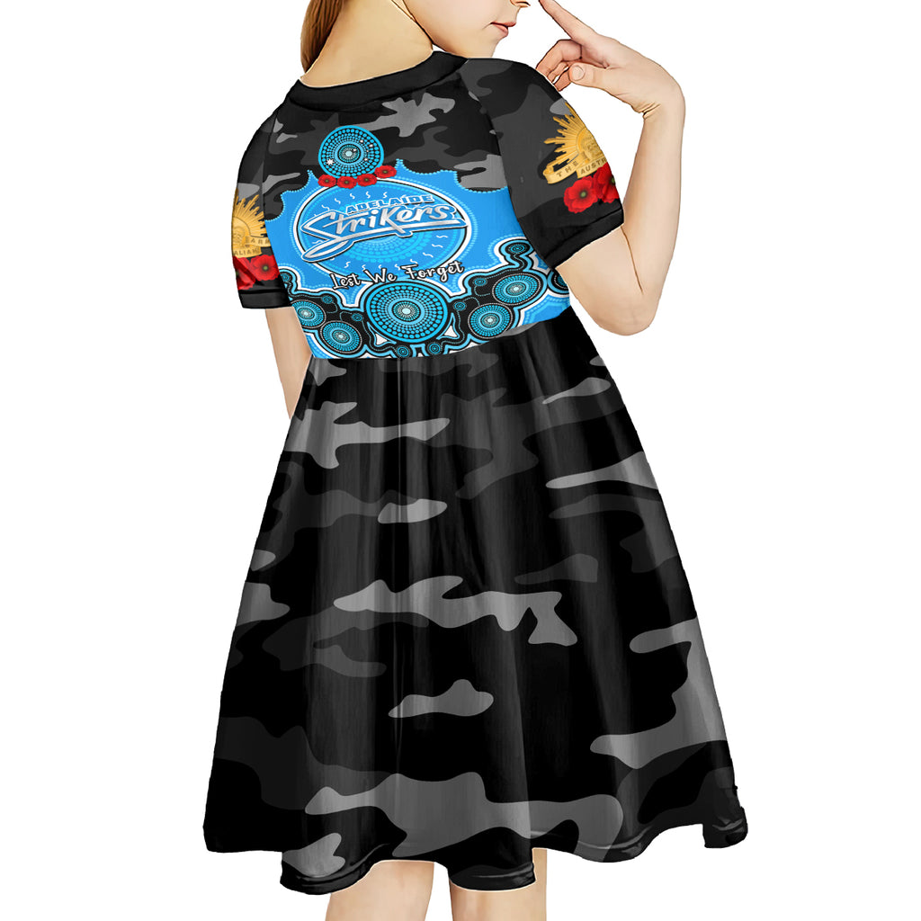 adelaide-strikers-anzac-2024-kid-short-sleeve-dress-lest-we-forget-poppy-mix-camouflage