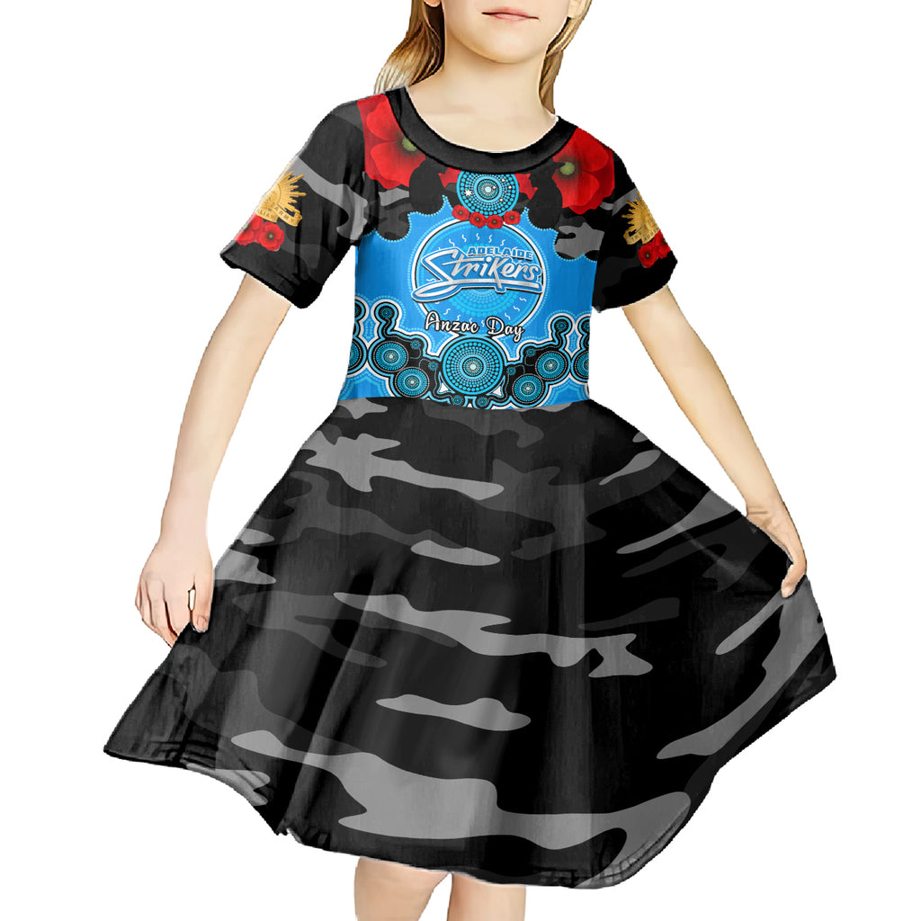 adelaide-strikers-anzac-2024-kid-short-sleeve-dress-lest-we-forget-poppy-mix-camouflage