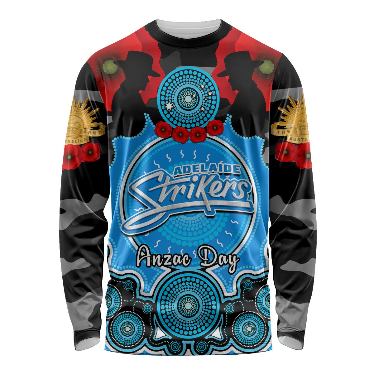 adelaide-strikers-anzac-2024-long-sleeve-shirt-lest-we-forget-poppy-mix-camouflage