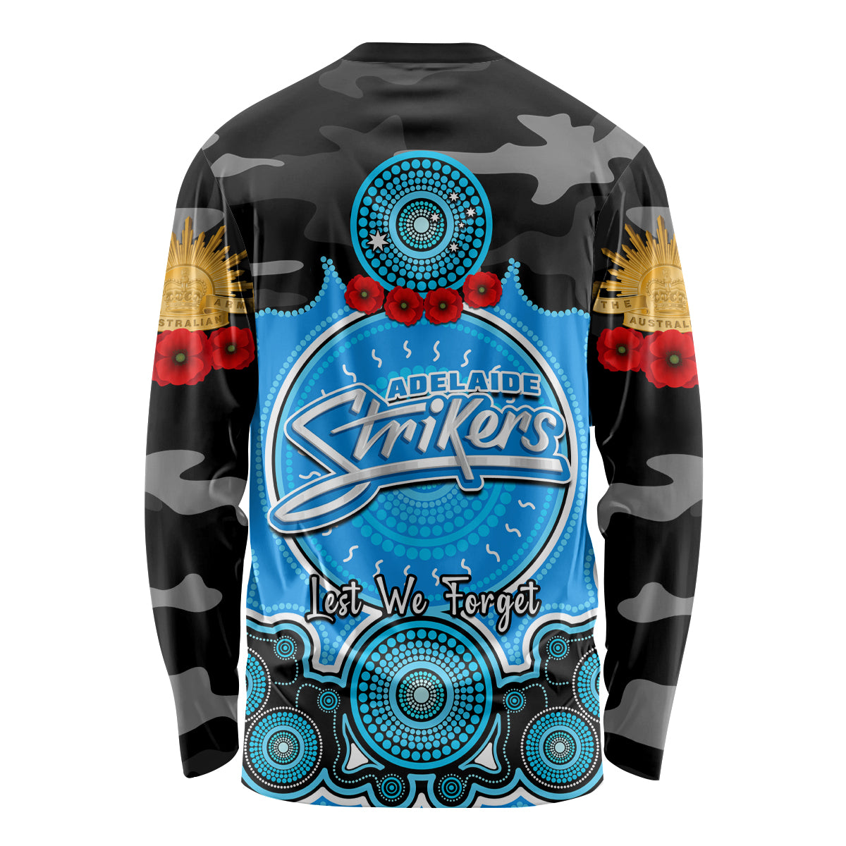 adelaide-strikers-anzac-2024-long-sleeve-shirt-lest-we-forget-poppy-mix-camouflage