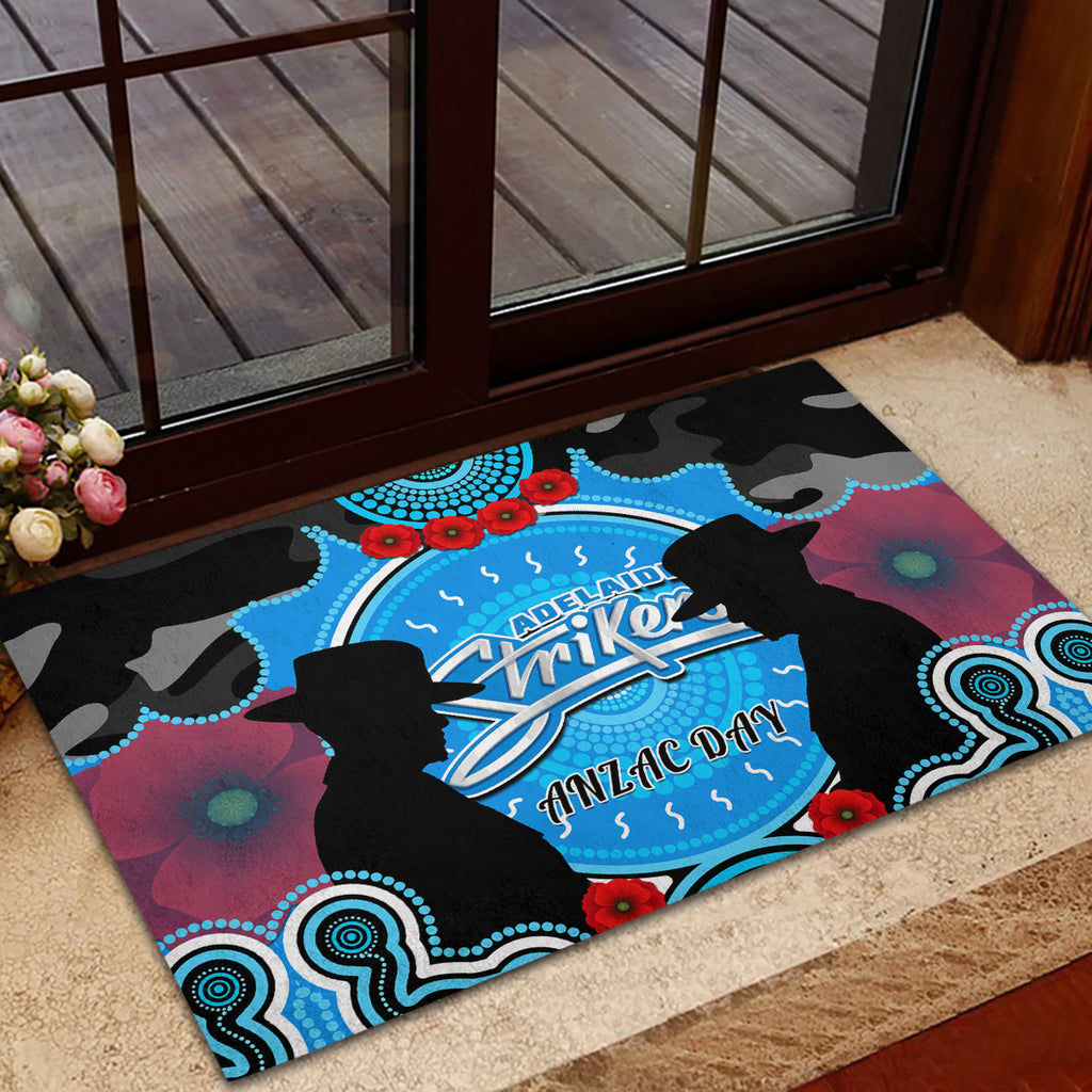 adelaide-strikers-anzac-2024-rubber-doormat-lest-we-forget-poppy-mix-camouflage