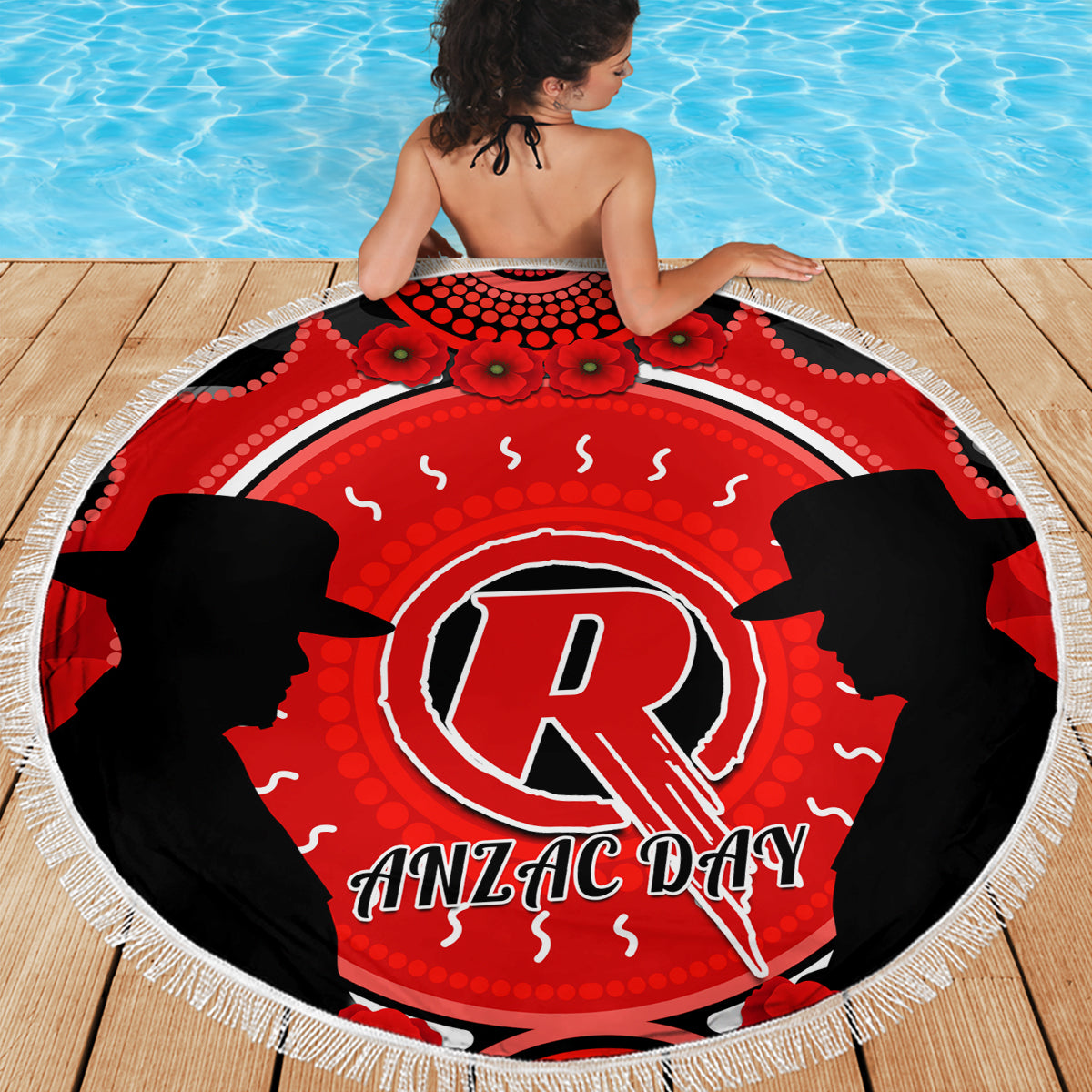 melbourne-renegades-anzac-2024-beach-blanket-lest-we-forget-poppy-mix-camouflage