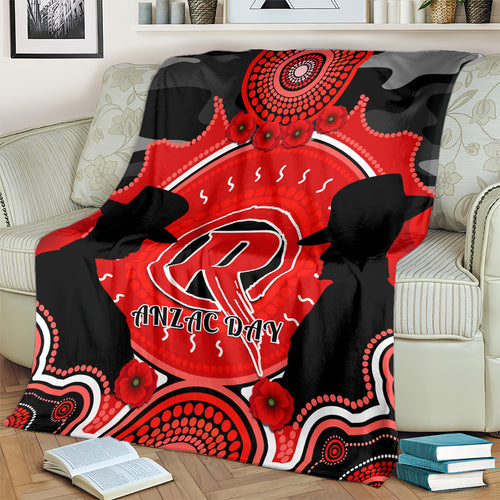 melbourne-renegades-anzac-2024-blanket-lest-we-forget-poppy-mix-camouflage