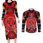 melbourne-renegades-anzac-2024-couples-matching-long-sleeve-bodycon-dress-and-long-sleeve-button-shirt-lest-we-forget-poppy-mix-camouflage