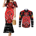 melbourne-renegades-anzac-2024-couples-matching-mermaid-dress-and-long-sleeve-button-shirt-lest-we-forget-poppy-mix-camouflage
