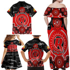 melbourne-renegades-anzac-2024-family-matching-off-shoulder-maxi-dress-and-hawaiian-shirt-lest-we-forget-poppy-mix-camouflage