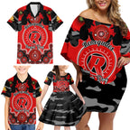 melbourne-renegades-anzac-2024-family-matching-off-shoulder-short-dress-and-hawaiian-shirt-lest-we-forget-poppy-mix-camouflage