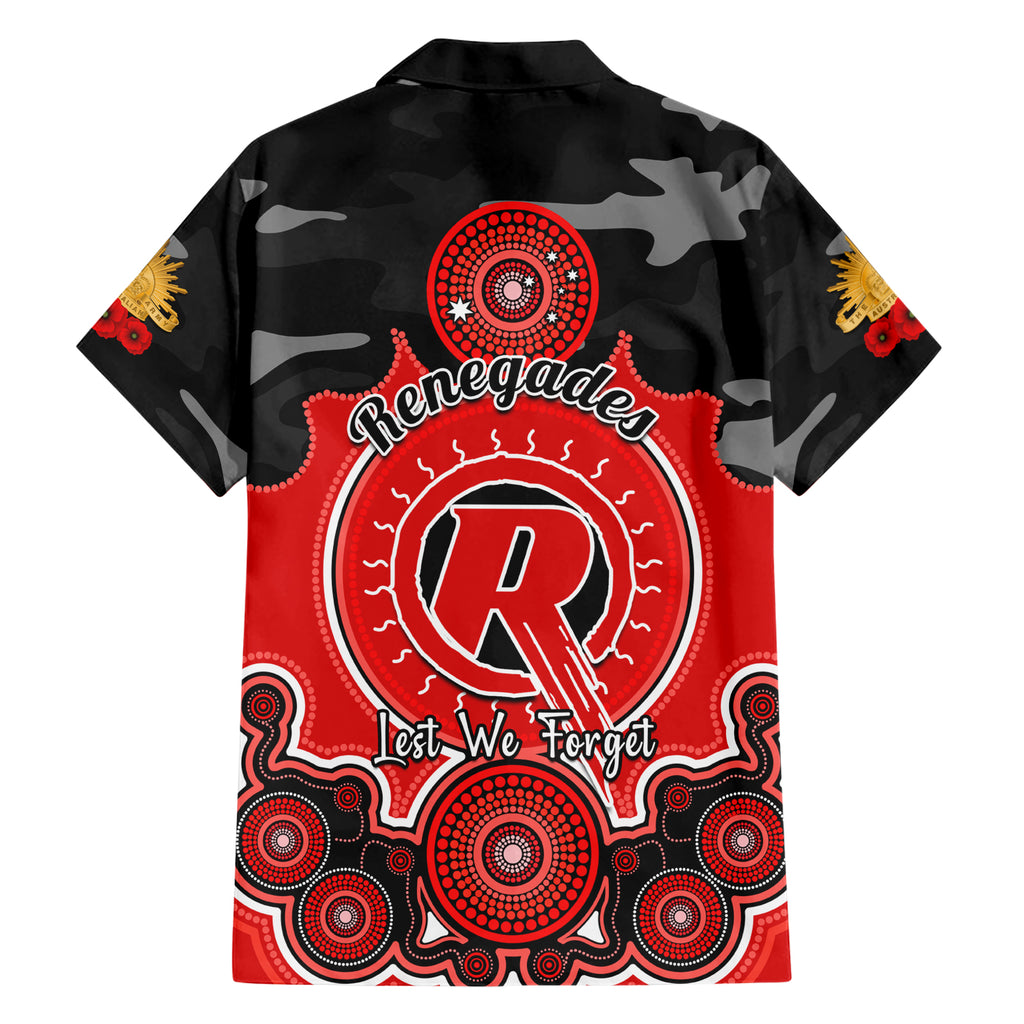 melbourne-renegades-anzac-2024-family-matching-short-sleeve-bodycon-dress-and-hawaiian-shirt-lest-we-forget-poppy-mix-camouflage