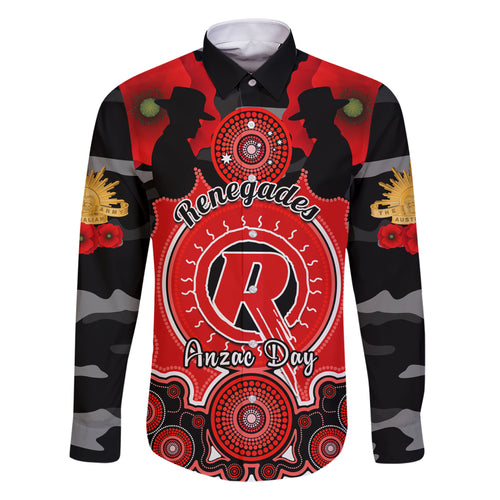melbourne-renegades-anzac-2024-family-matching-short-sleeve-bodycon-dress-and-hawaiian-shirt-lest-we-forget-poppy-mix-camouflage