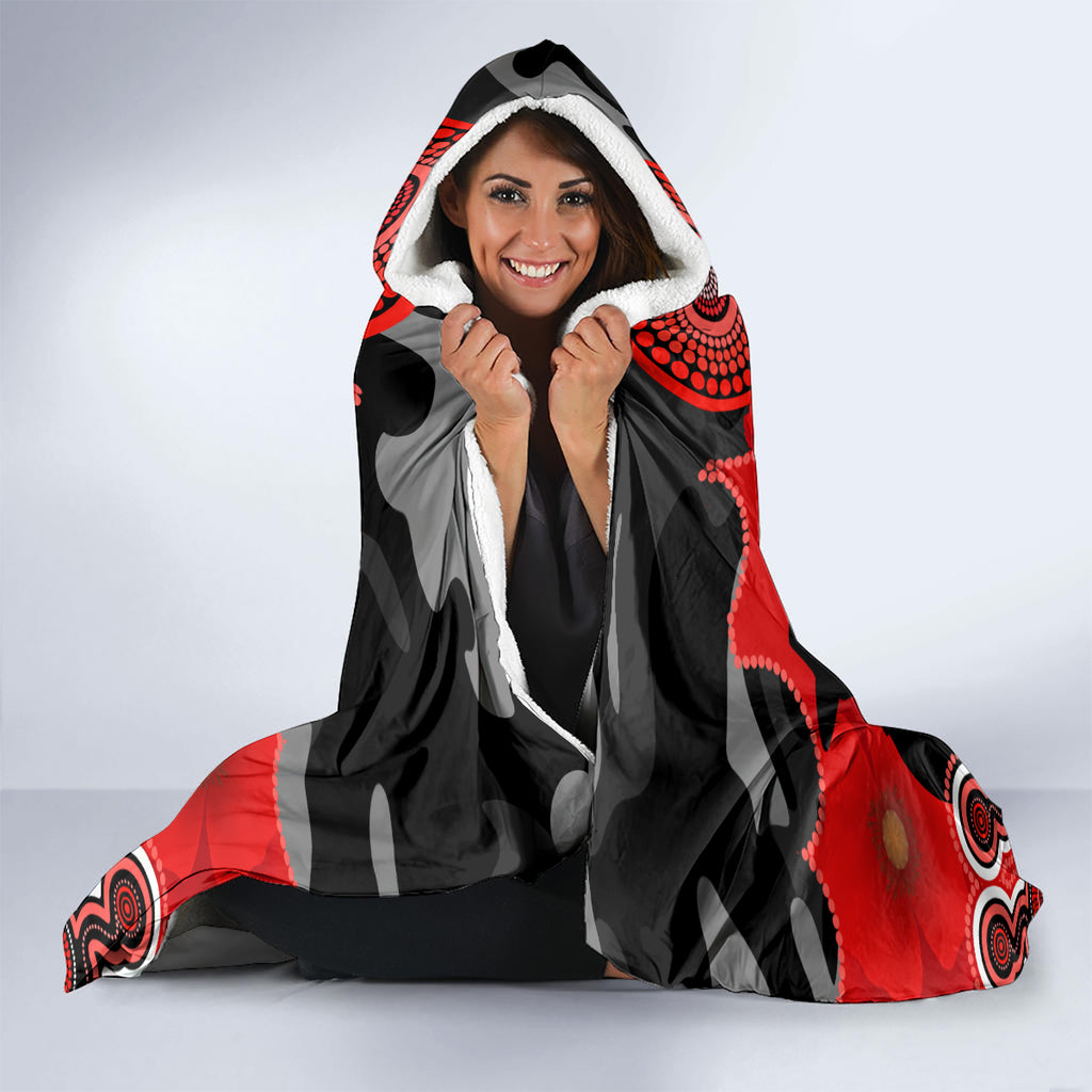melbourne-renegades-anzac-2024-hooded-blanket-lest-we-forget-poppy-mix-camouflage