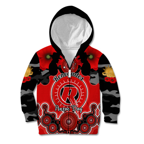melbourne-renegades-anzac-2024-kid-hoodie-lest-we-forget-poppy-mix-camouflage