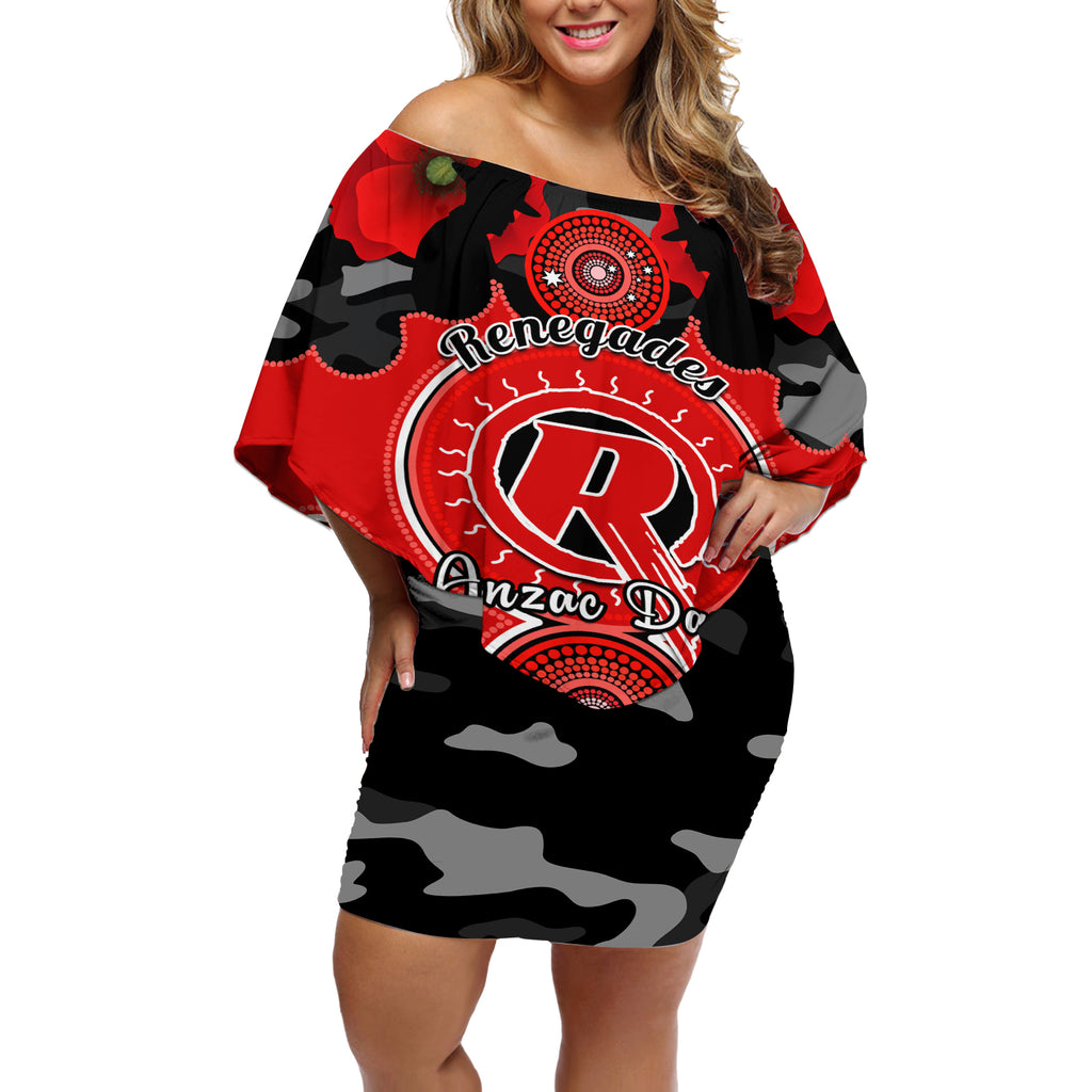 melbourne-renegades-anzac-2024-off-shoulder-short-dress-lest-we-forget-poppy-mix-camouflage