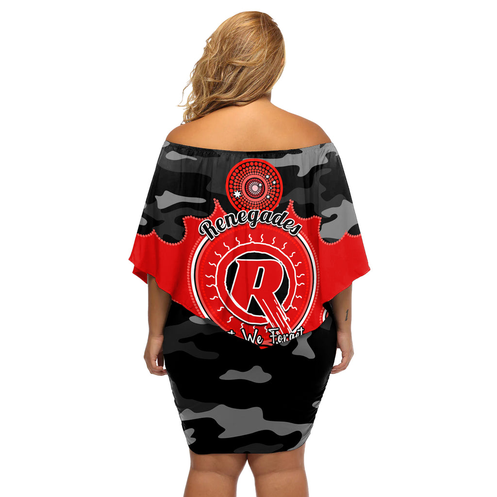 melbourne-renegades-anzac-2024-off-shoulder-short-dress-lest-we-forget-poppy-mix-camouflage
