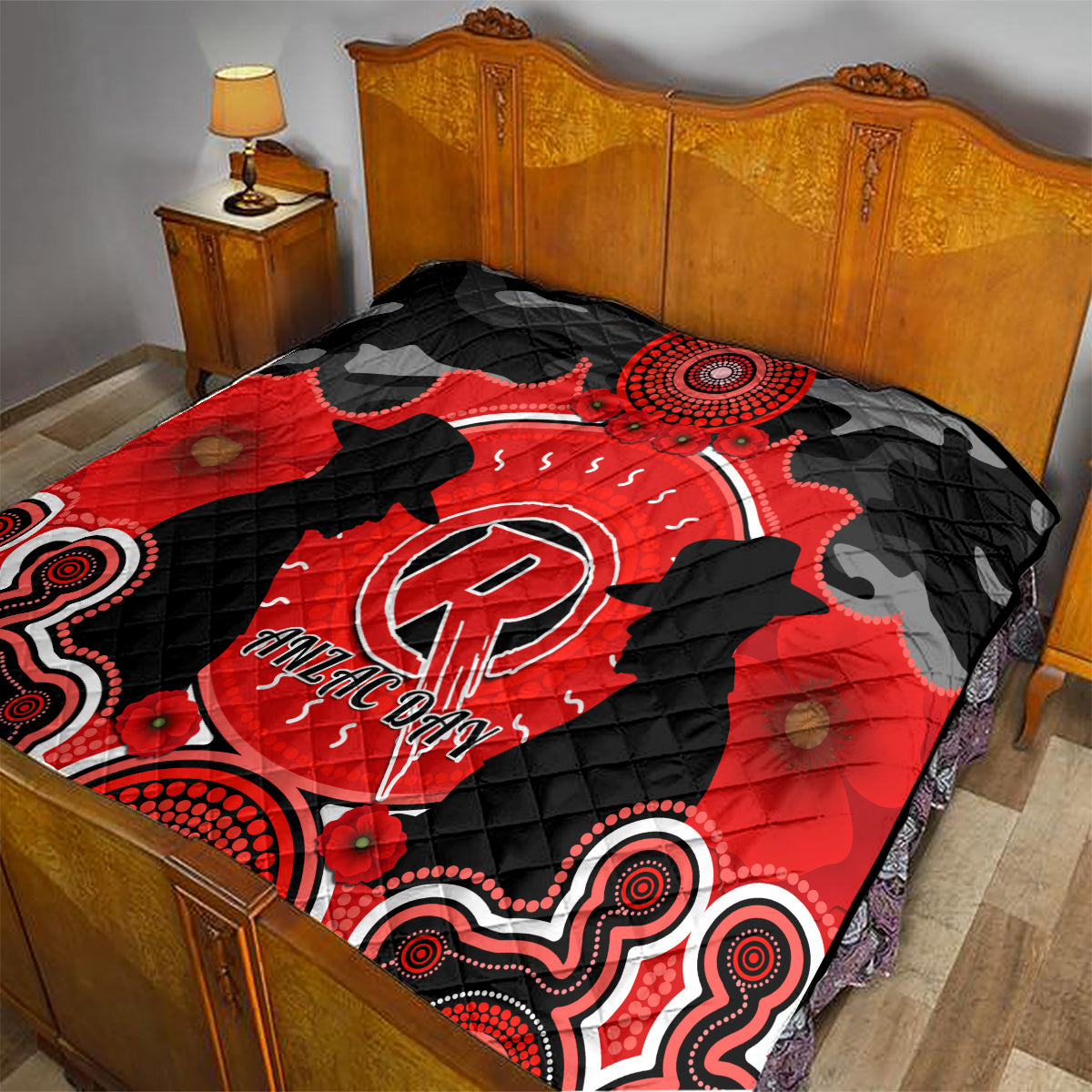 melbourne-renegades-anzac-2024-quilt-lest-we-forget-poppy-mix-camouflage